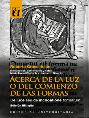 cover image of Acerca de la Luz o del comienzo de las formas